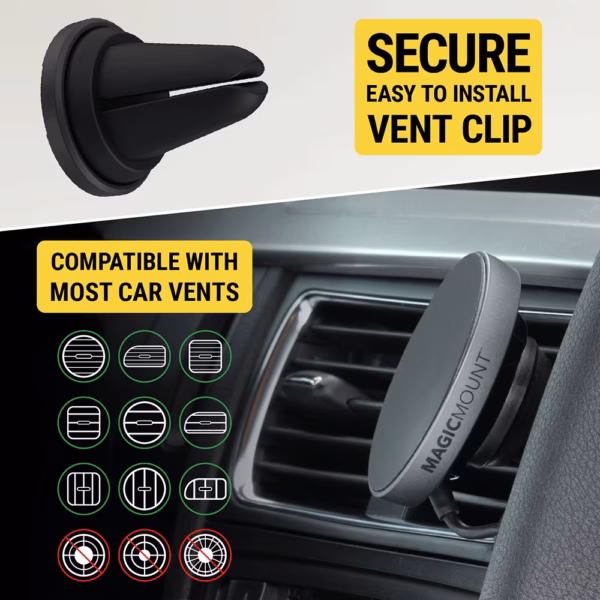 MagicMount™ Charge Pro Dash/Vent
